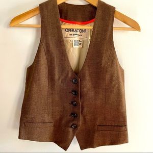 Levi’s Vintage Style Herringbone Vest. Size S.